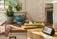 Amazon Echo Show 5 cucina