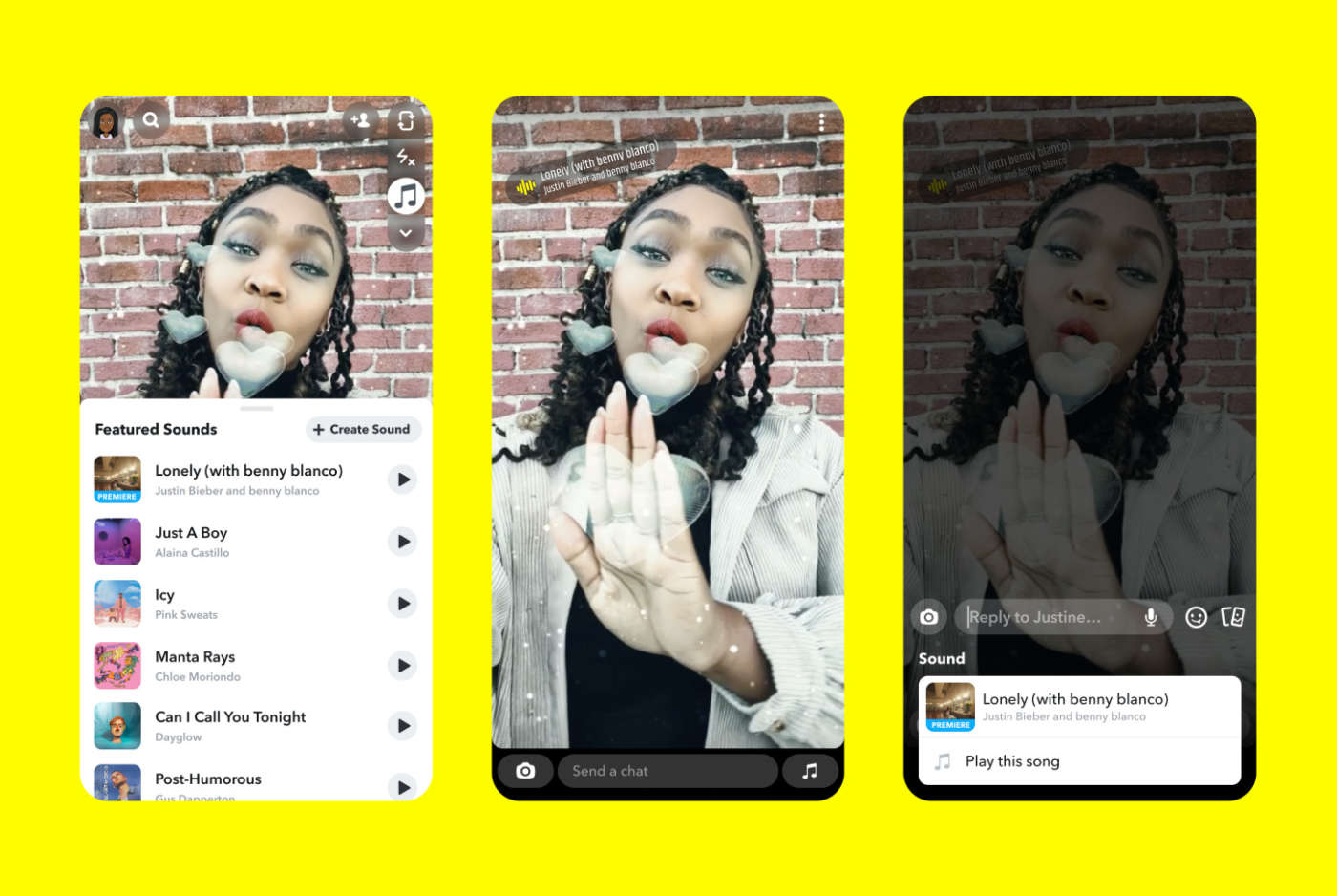 Snapchat lancia Sounds, l’alternativa a TikTok