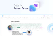 Docs in Proton Drive